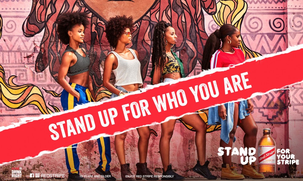 Red Stripe people image